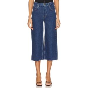 NWT FRAME Easy Capri High Rise Straight Leg Crop Jeans Dark Wash Size 29